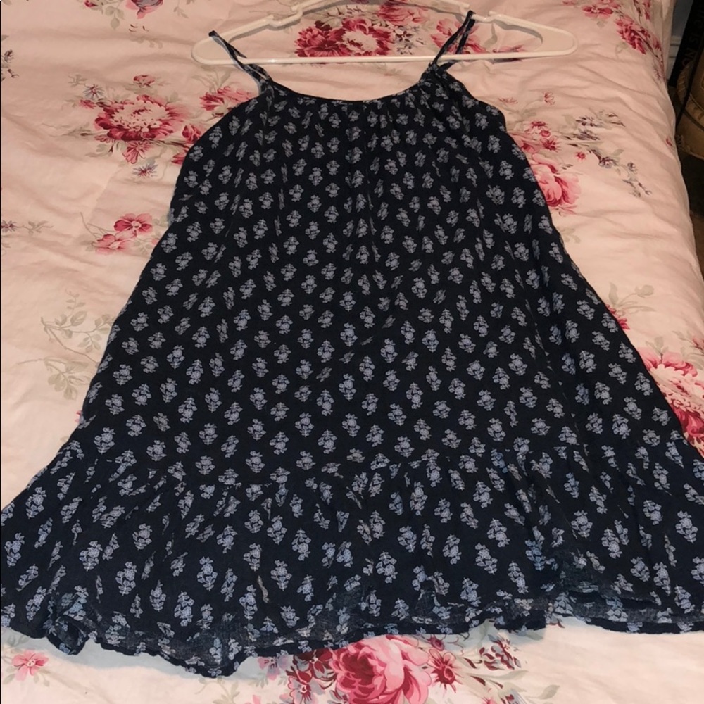 Blue dress
